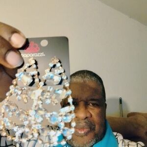 Paparazzi Gold and Blue Watch